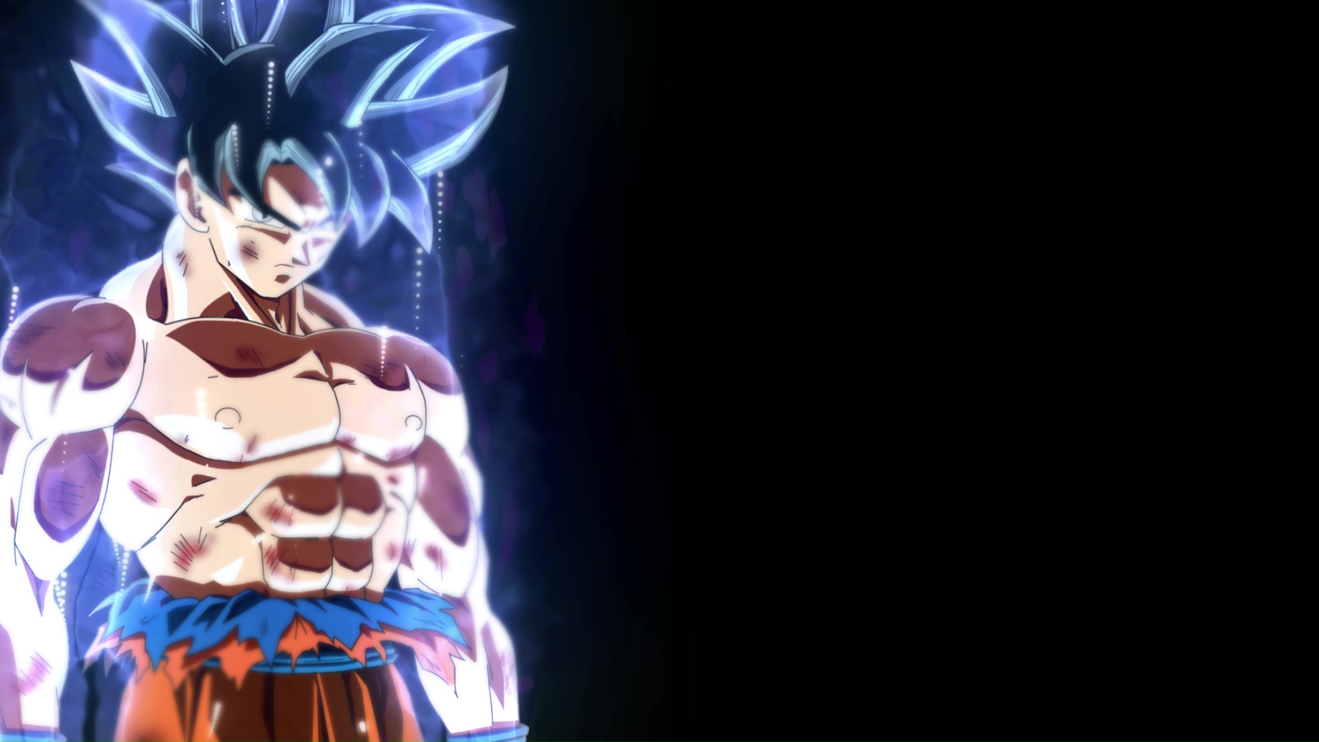 12 Live wallpaper - Goku ultra instinct mastered (PC wallpaper) on