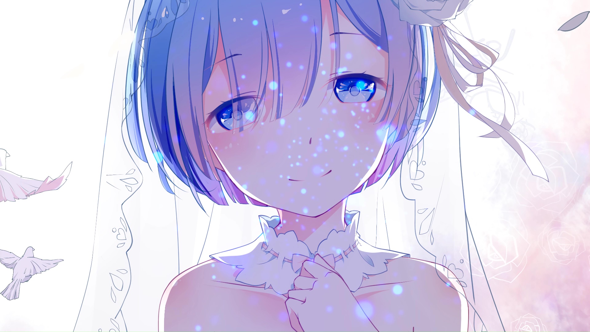 Wallpaper Engine-background-anime -rem-1080p Live Wallpaper - Live Wallpaper