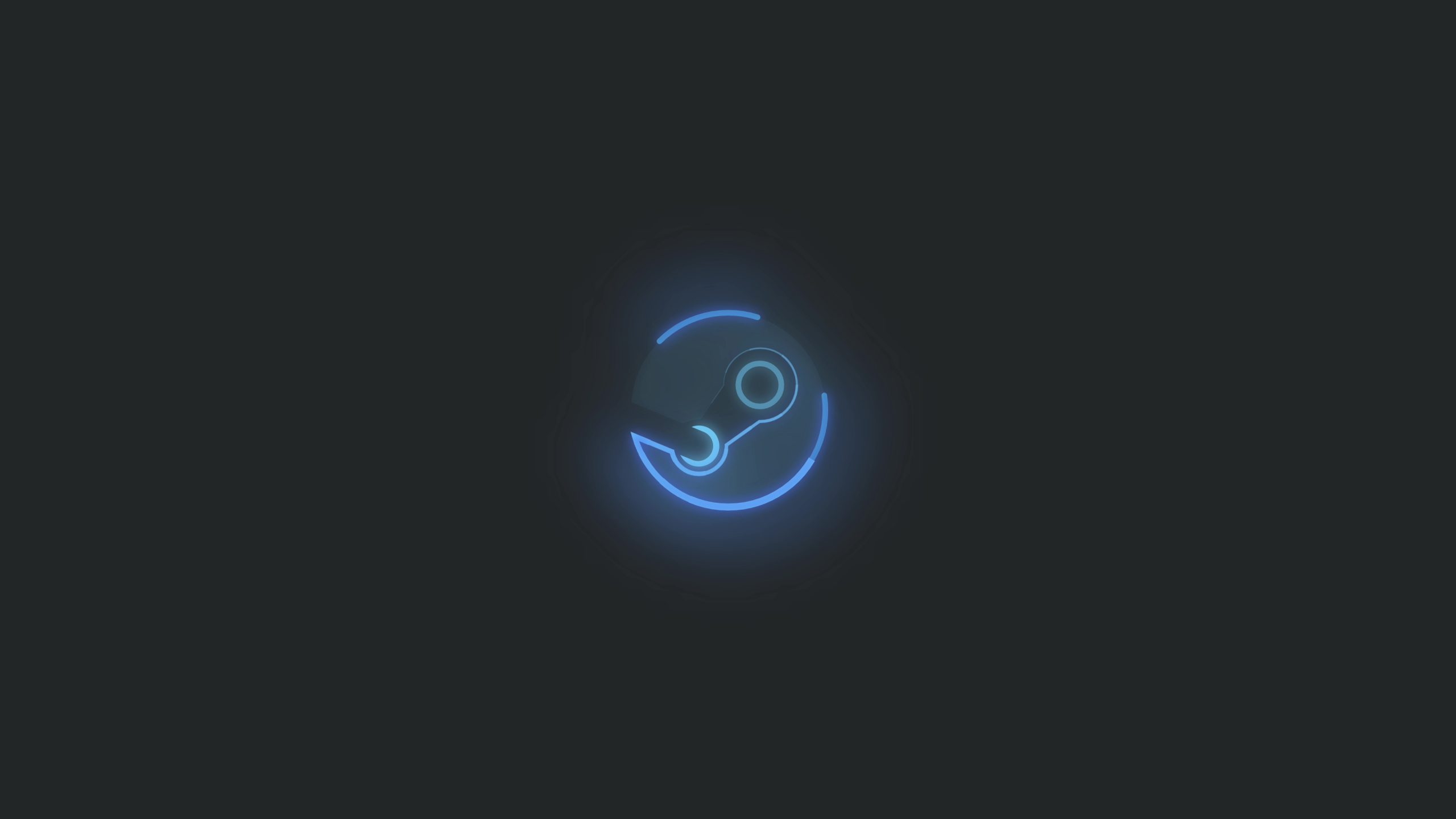 Steam Neon Logo Loop Live Wallpaper - Live Wallpaper