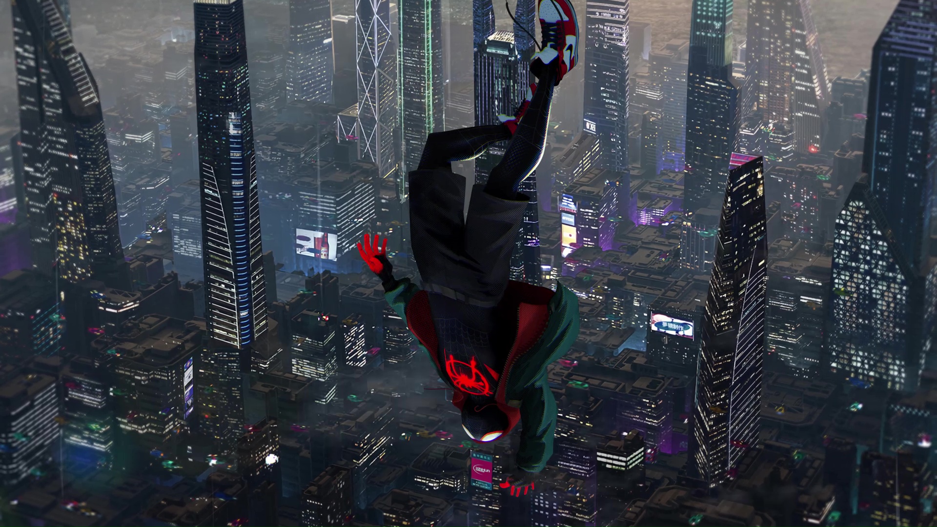 Spider-Man Into the Spider-verse Live Wallpaper - Live Wallpaper