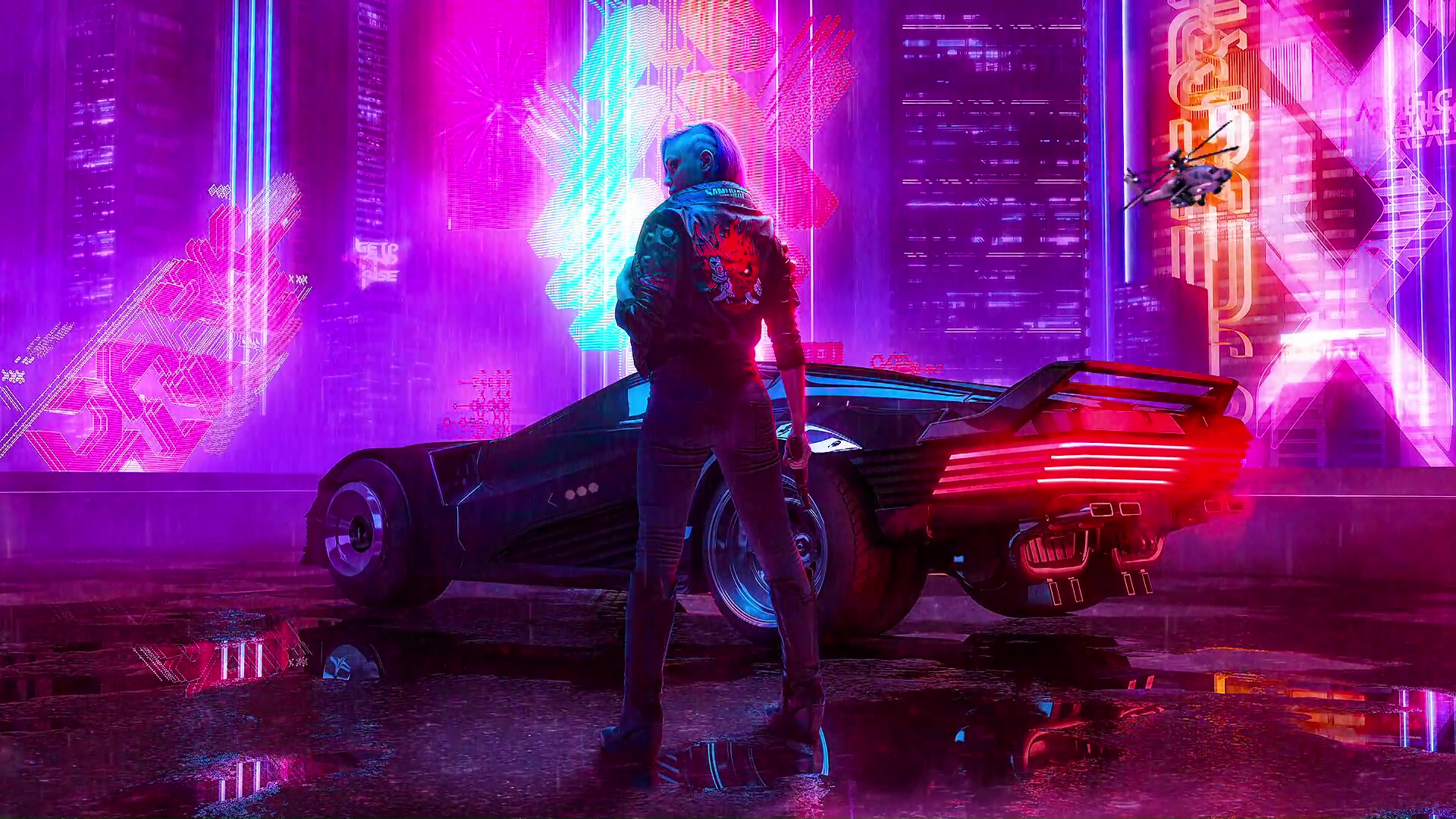 Cyberpunk City Live Wallpaper - MoeWalls