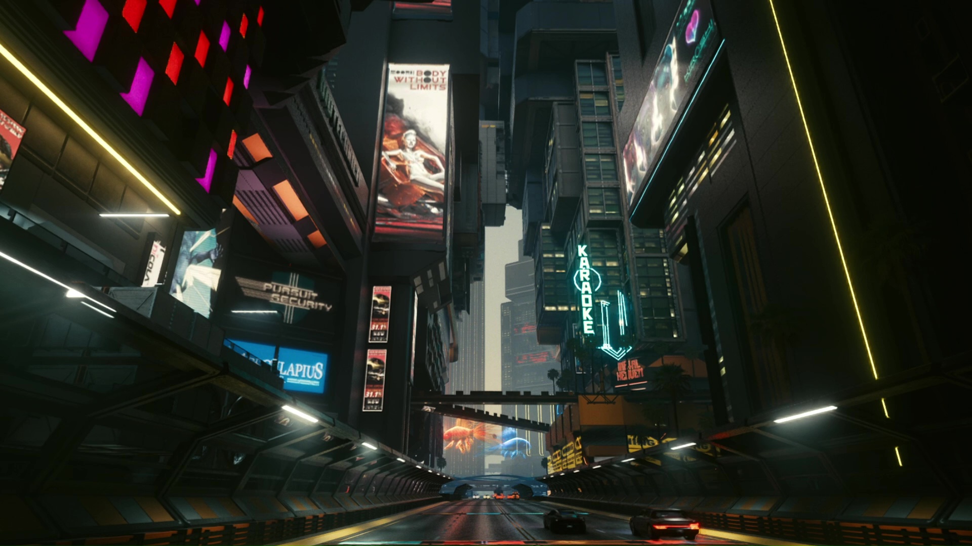 Night City Streets - Cyberpunk 2077 Live Wallpaper - Live Wallpaper