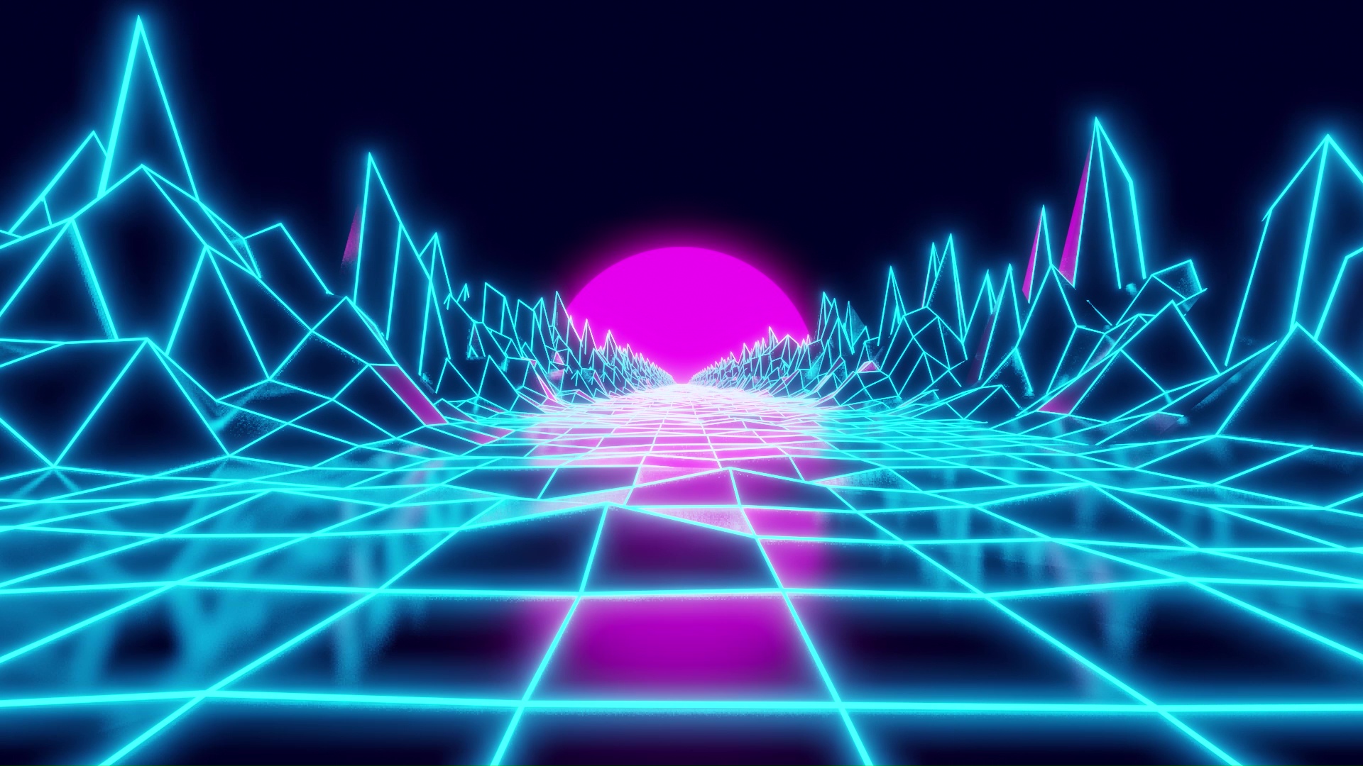 Retro Wave Live Wallpaper - Live Wallpaper