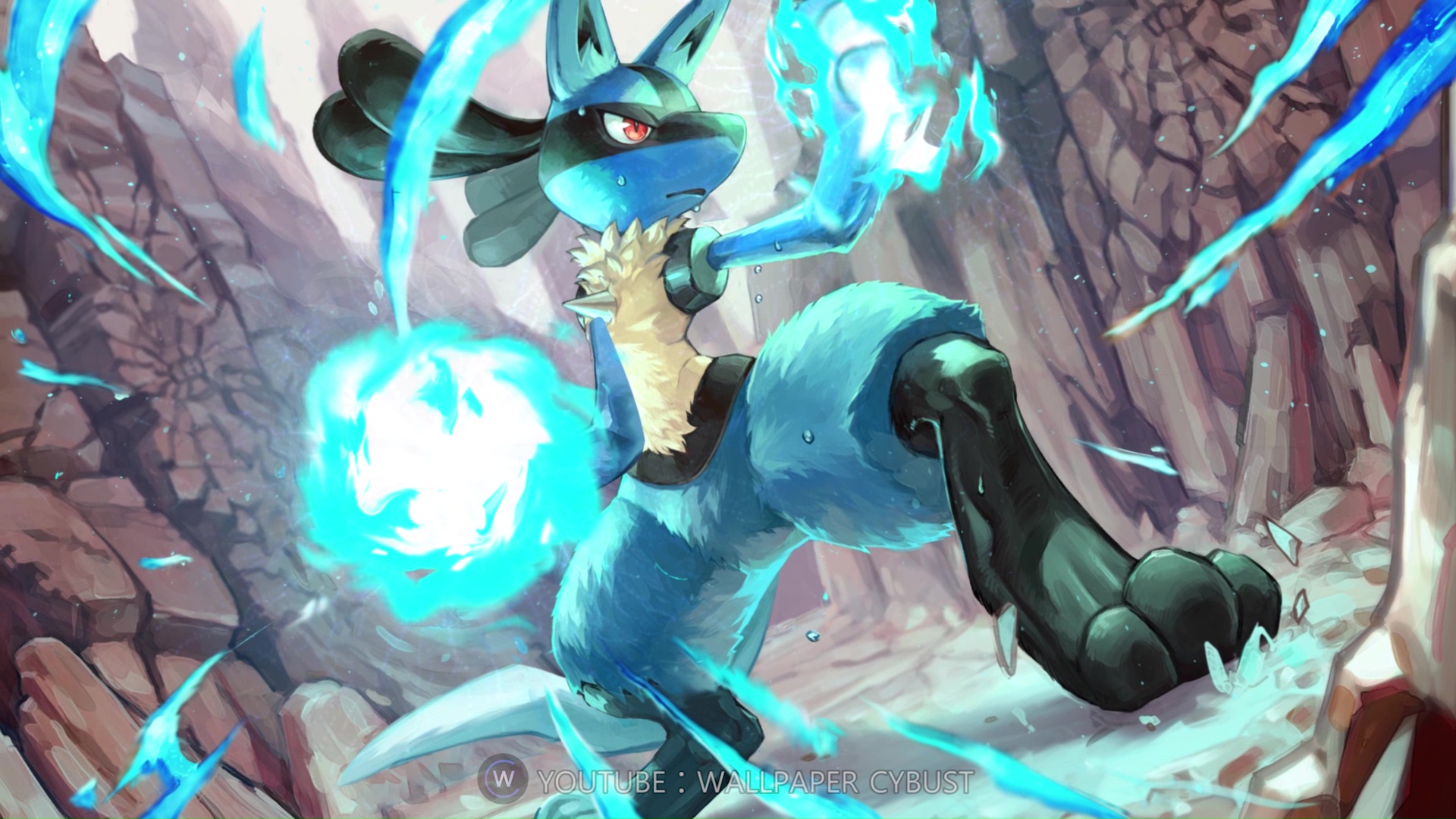 Mega Lucario Wallpaper 1920x1080