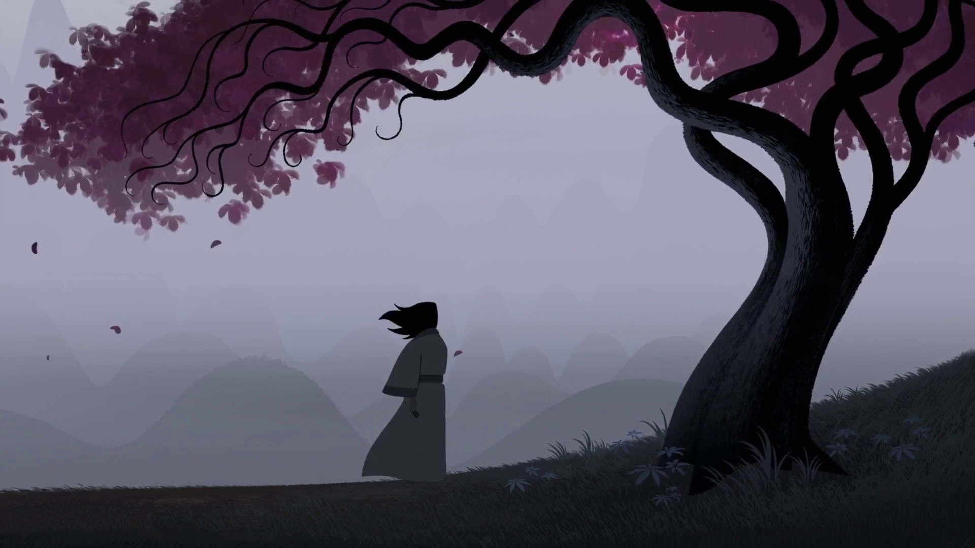 Download Unhinged Samurai Jack In The Rain Wallpaper  Wallpaperscom